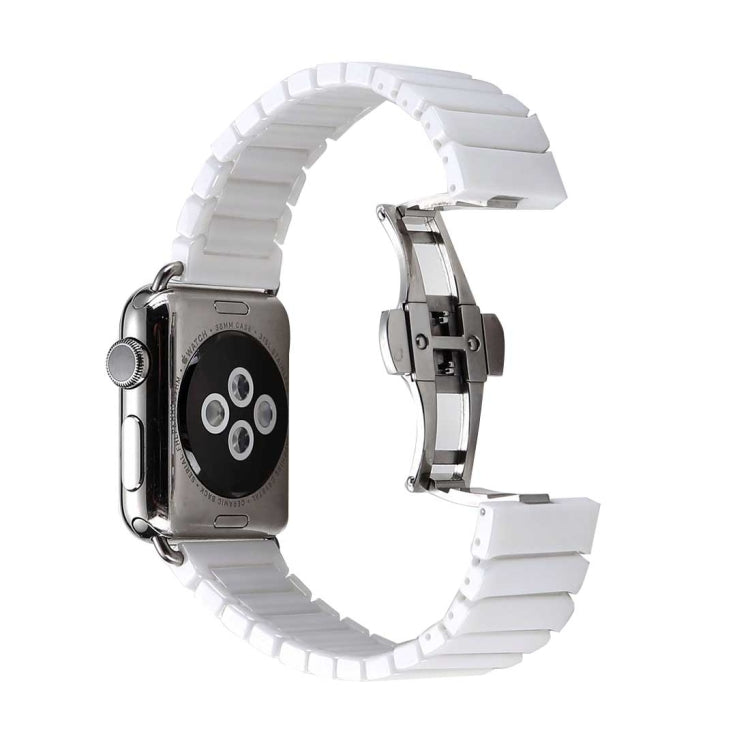 For Apple Watch Series 3 & 2 & 1 38mm Delicate Ceramics Wrist Watch Band, 38mm