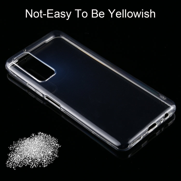 0.75mm Ultra-thin Transparent TPU Soft Protective Case, For Huawei P smart 2021, For Huawei Mate 40 Pro+