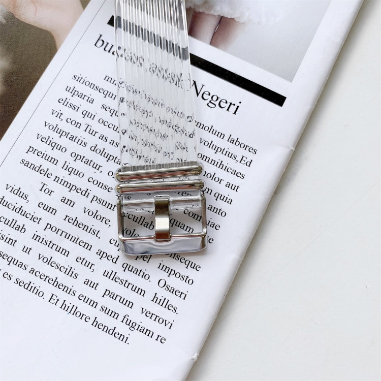 Candy Color Transparent TPU Watchband For Apple Watch Series 6 & SE & 5 & 4 40mm, For Apple Watch Series 7 41mm / & 6 & SE & 5 & 4 40mm