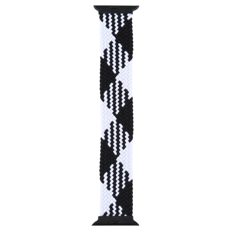 Plastic Buckle Mixed Color Nylon Braided Single Loop Replacement Watchbands For Apple Watch Series 6 & SE & 5 & 4 44mm / 3 & 2 & 1 42mm, S, M, L