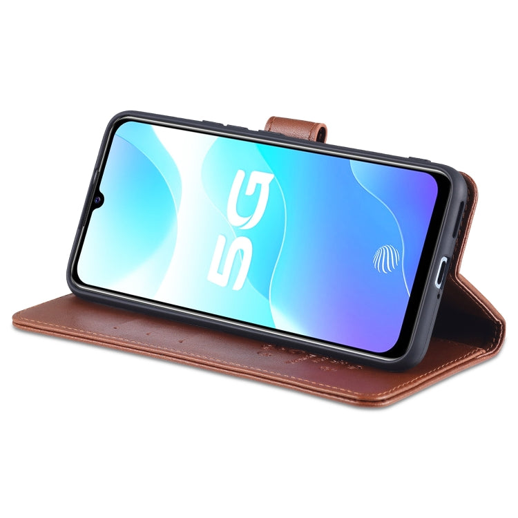 AZNS Sheepskin Texture Horizontal Flip Leather Case with Holder & Card Slots & Wallet