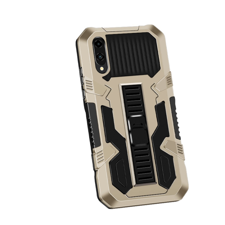 Vanguard Warrior All Inclusive Double-color Shockproof TPU + PC Protective Case with Holder, For Xiaomi Poco F3, For Xiaomi Redmi Note 10 / 10S, For Xiaomi Redmi K40 Pro+, For Samsung Galaxy A02 / M02