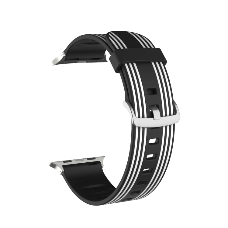 Silicone Replaceable Watch Strap, For Apple Watch Series 8&7 41mm / SE 2&6&SE&5&4 40mm / 3&2&1 38mm