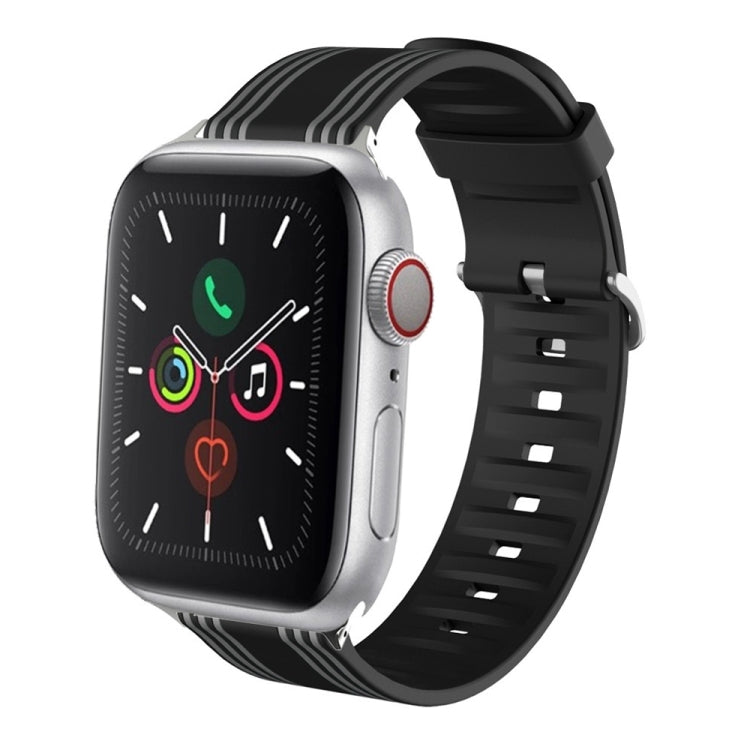 Silicone Replaceable Watch Strap, For Apple Watch Series 8&7 41mm / SE 2&6&SE&5&4 40mm / 3&2&1 38mm