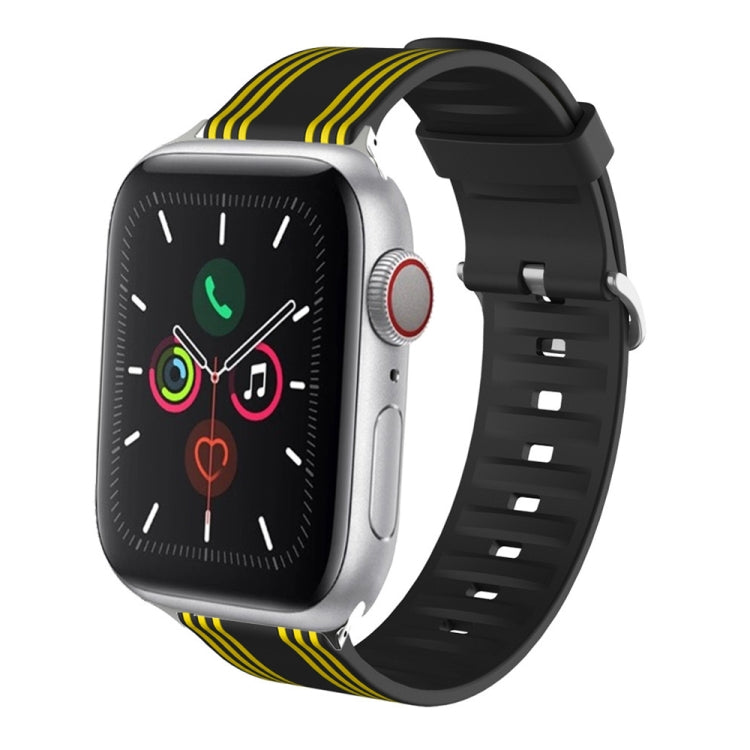 Silicone Replaceable Watch Strap, For Apple Watch Series 8&7 41mm / SE 2&6&SE&5&4 40mm / 3&2&1 38mm