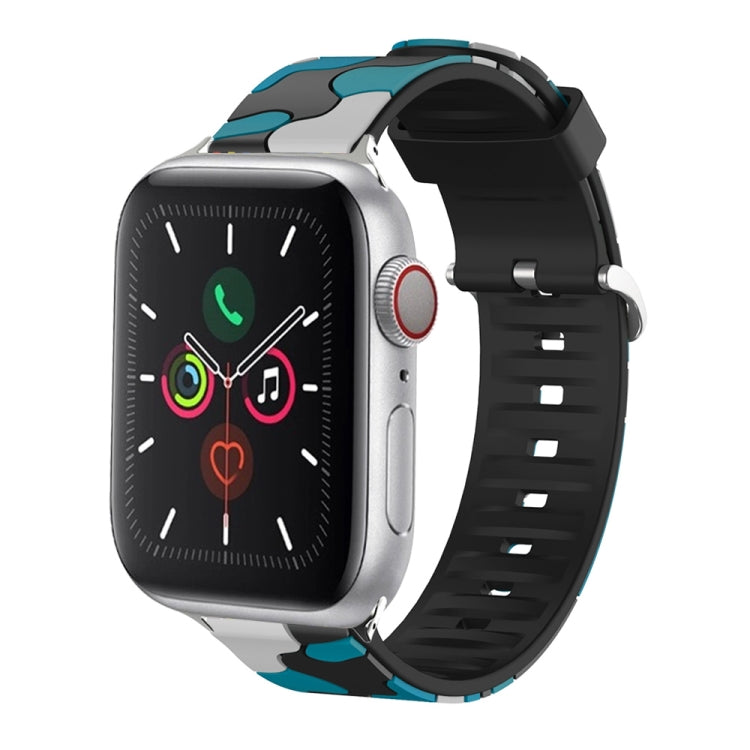 Silicone Replaceable Watch Strap, For Apple Watch Series 8&7 41mm / SE 2&6&SE&5&4 40mm / 3&2&1 38mm