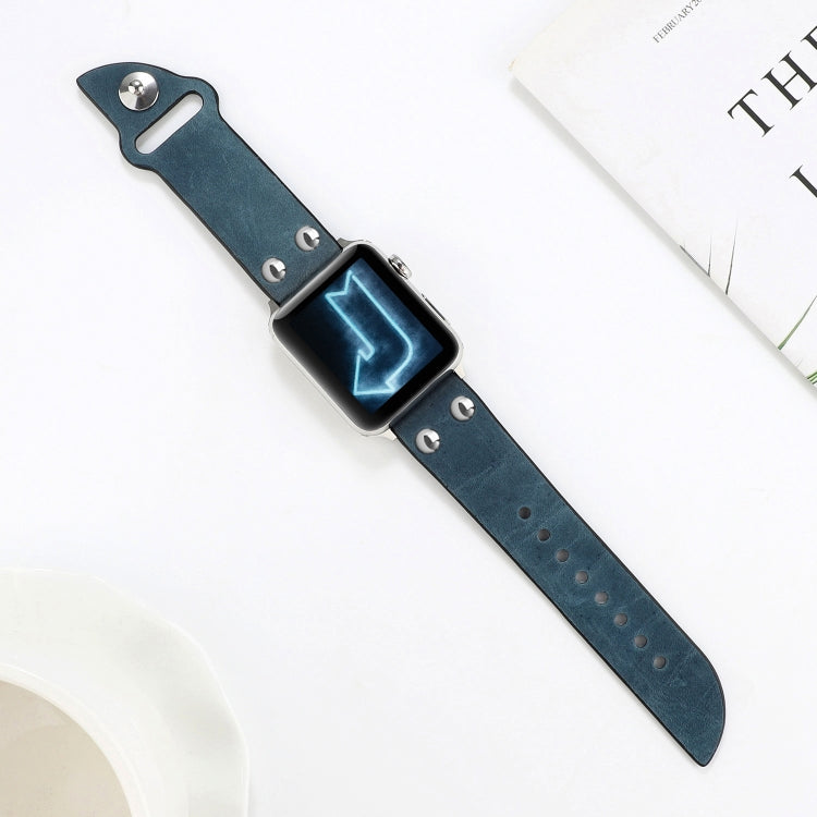 Leather Knife Strap, For Apple Watch Ultra 49mm / Series 8&7 45mm / SE 2&6&SE&5&4 44mm / 3&2&1 42mm, For Apple Watch Series 8&7 41mm / SE 2&6&SE&5&4 40mm / 3&2&1 38mm