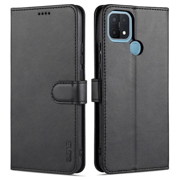AZNS Skin Feel Calf Texture Horizontal Flip Leather Case with Card Slots & Holder & Wallet