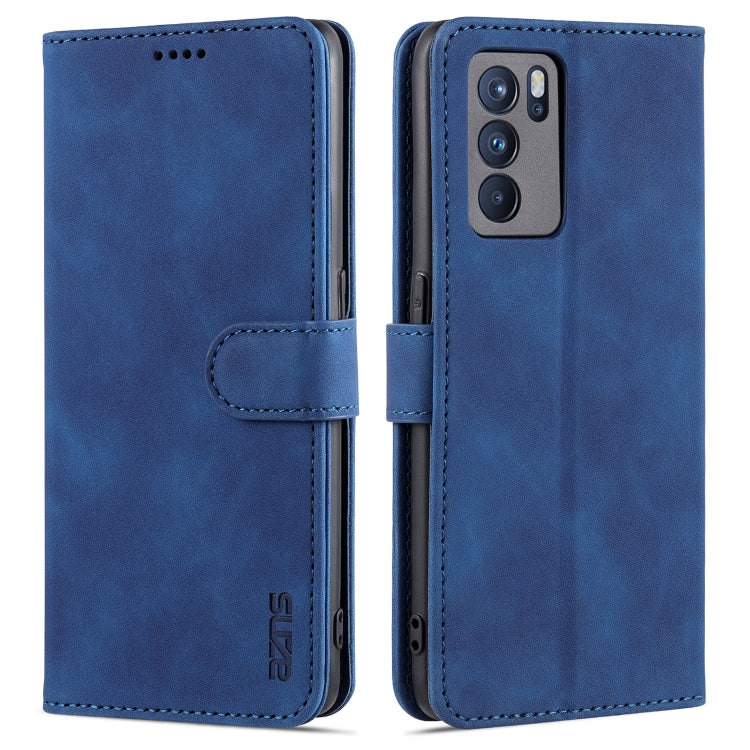 AZNS Skin Feel Calf Texture Horizontal Flip Leather Case with Card Slots & Holder & Wallet
