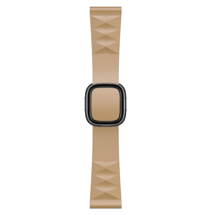 Modern Style Silicone Replacement Strap Watchband For Apple Watch Series 6 & SE & 5 & 4 40mm / 3 & 2 & 1 38mm, Black Buckle, Rose Gold Buckle, Silver Buckle