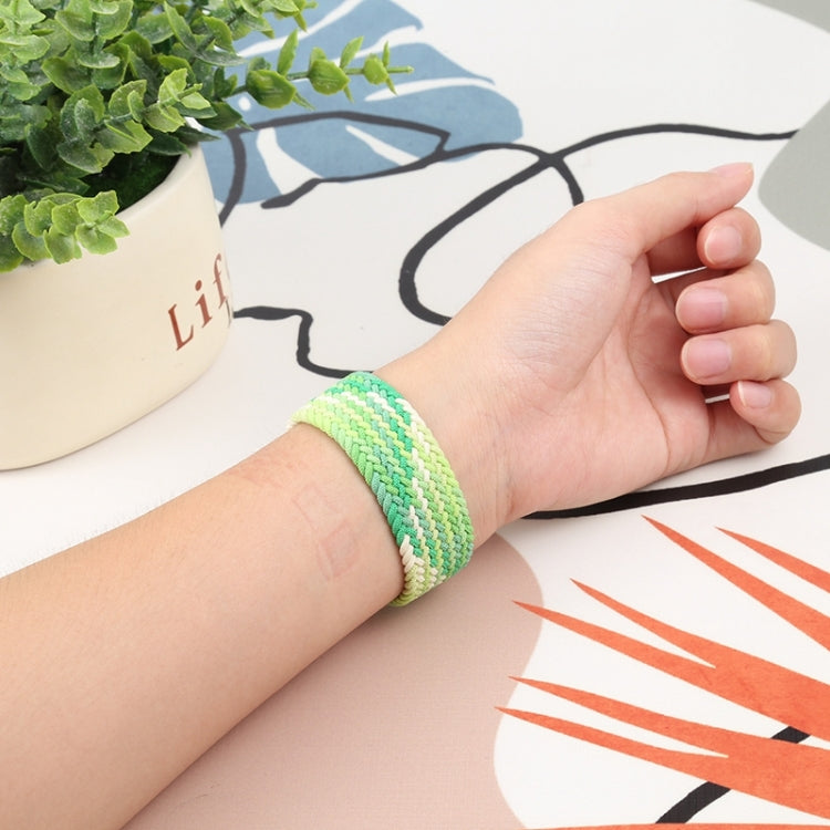 Single Loop Weaving Nylon Replacement Watchband, Size: M 155mm For Apple Watch Series 6 & SE & 5 & 4 44mm / 3 & 2 & 1 42mm, M 155mm 44mm / 42 mm