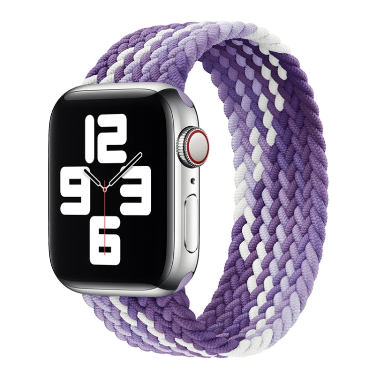 Single Loop Weaving Nylon Replacement Watchband, Size: L 165mm For Apple Watch Series 6 & SE & 5 & 4 44mm / 3 & 2 & 1 42mm, L 165mm 44mm / 42 mm