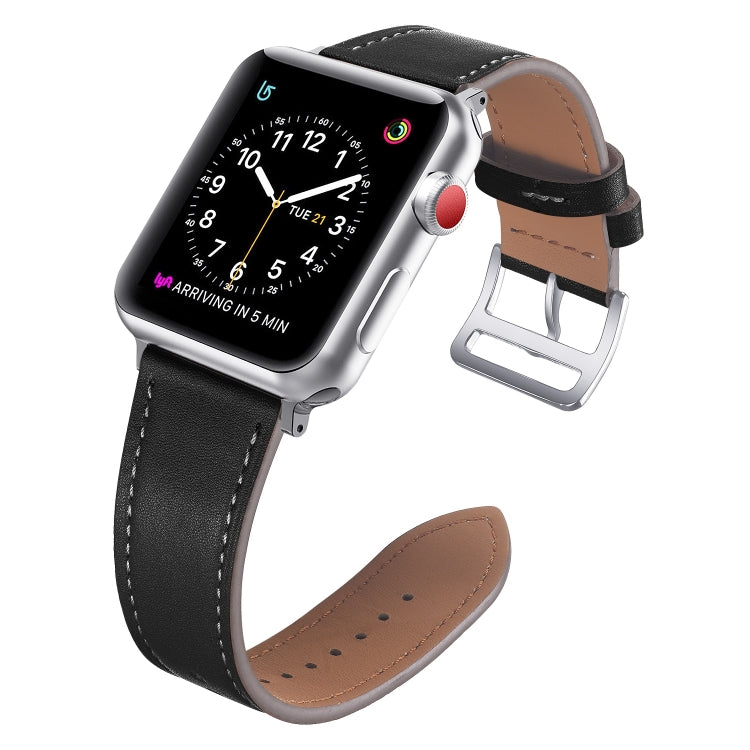 Small Waist Leather Replacement Strap Watchband, For Apple Watch Series 7 41mm / & 6 & SE & 5 & 4 40mm, For Apple Watch Series 7 45mm / & 6 & SE & 5 & 4 44mm