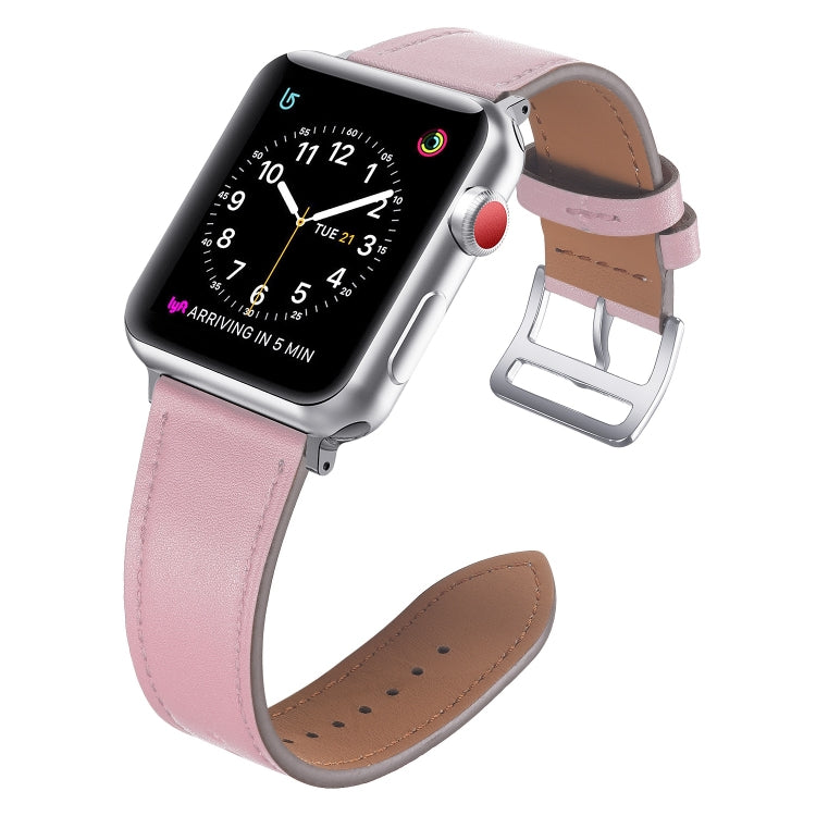 Small Waist Leather Replacement Strap Watchband, For Apple Watch Series 7 41mm / & 6 & SE & 5 & 4 40mm, For Apple Watch Series 7 45mm / & 6 & SE & 5 & 4 44mm