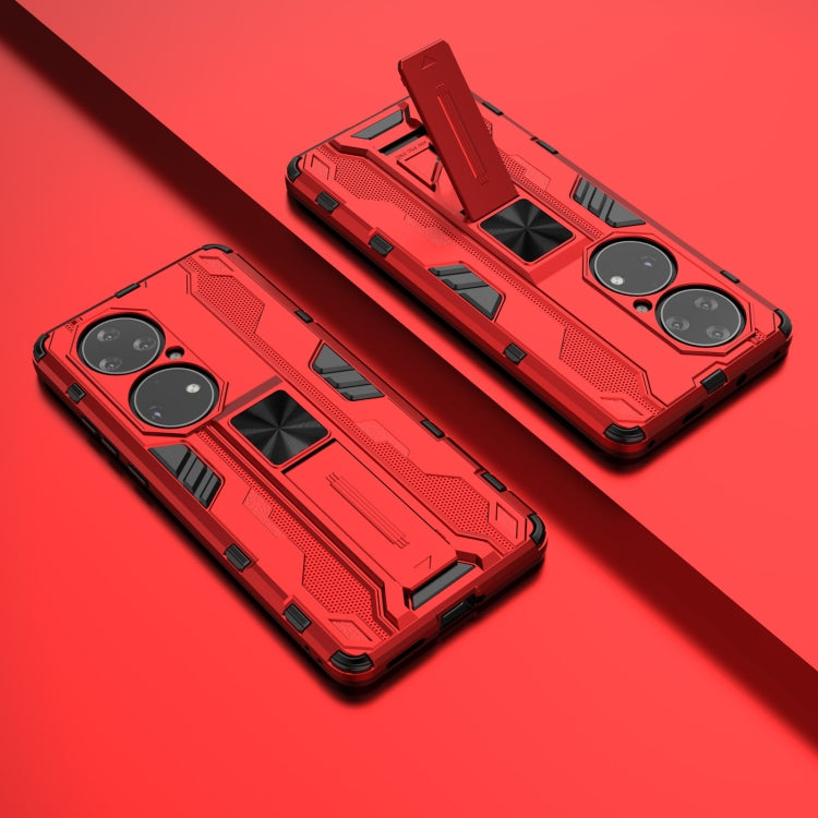 Supersonic PC + TPU Shock-proof Protective Case with Holder, For Huawei P50 Pro