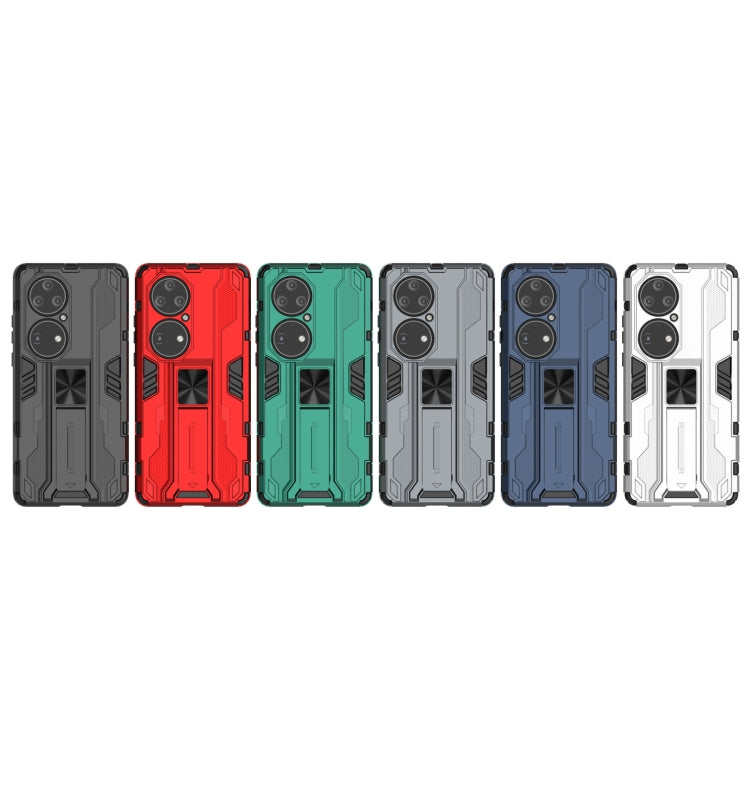 Supersonic PC + TPU Shock-proof Protective Case with Holder, For Huawei P50 Pro