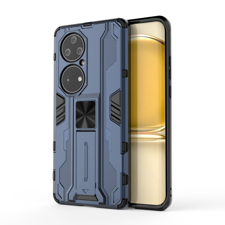 Supersonic PC + TPU Shock-proof Protective Case with Holder, For Huawei P50 Pro