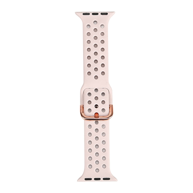 Silicone Replacement Watchband For Apple Watch Series, 7 45mm / 6 & SE & 5 & 4 44mm / 3 & 2 & 1 42mm