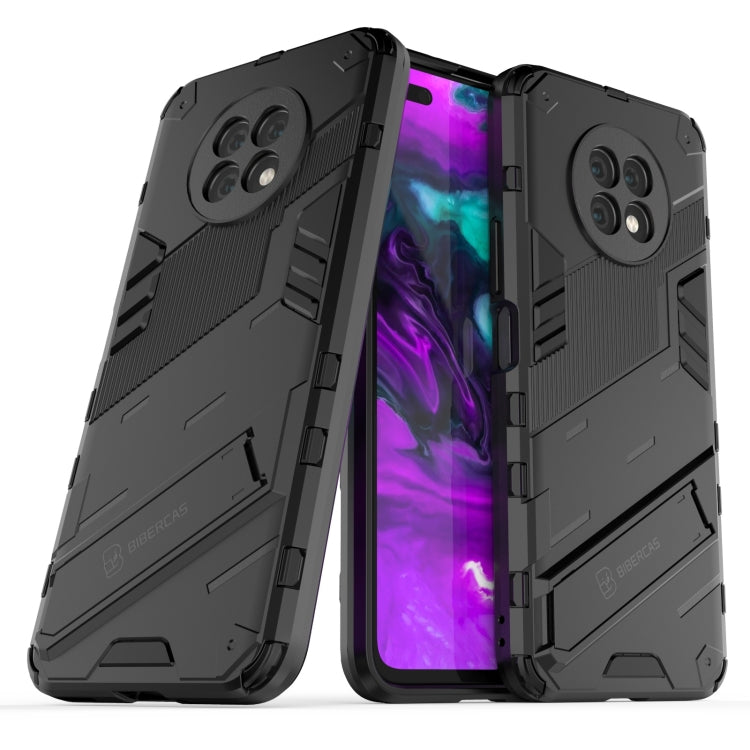 Punk Armor 2 in 1 PC + TPU Shockproof Case with Invisible Holder, For Honor X20, For OPPO Realme GT Explorer Master