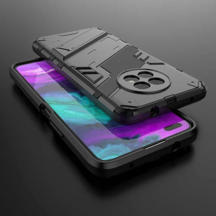 Punk Armor 2 in 1 PC + TPU Shockproof Case with Invisible Holder, For Honor X20, For OPPO Realme GT Explorer Master