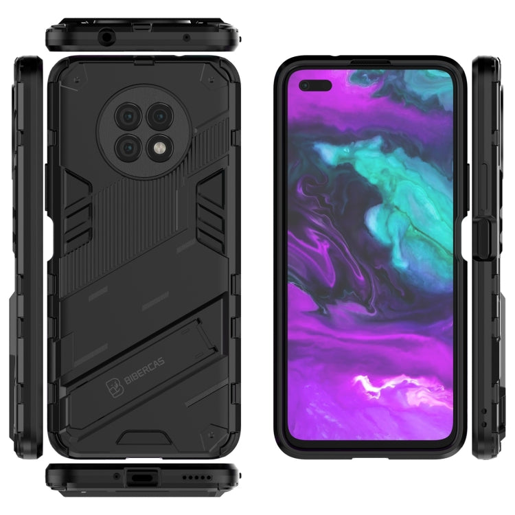 Punk Armor 2 in 1 PC + TPU Shockproof Case with Invisible Holder, For Honor X20, For OPPO Realme GT Explorer Master