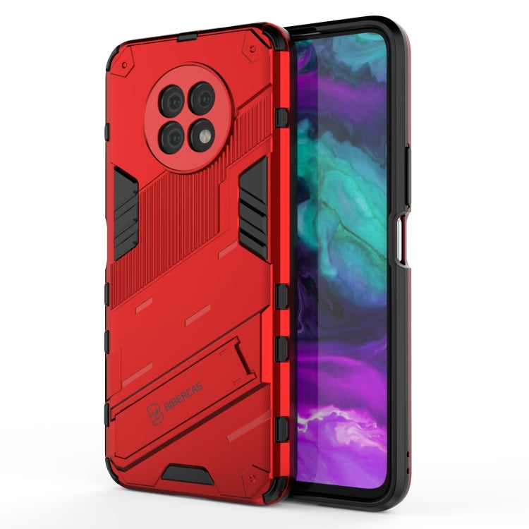 Punk Armor 2 in 1 PC + TPU Shockproof Case with Invisible Holder, For Honor X20, For OPPO Realme GT Explorer Master