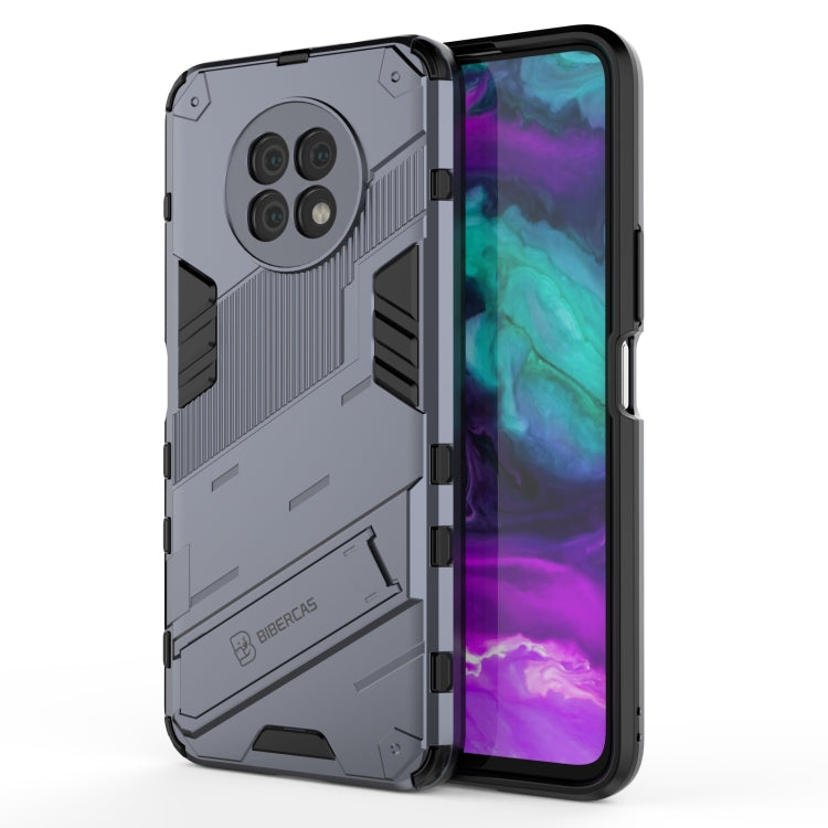 Punk Armor 2 in 1 PC + TPU Shockproof Case with Invisible Holder, For Honor X20, For OPPO Realme GT Explorer Master