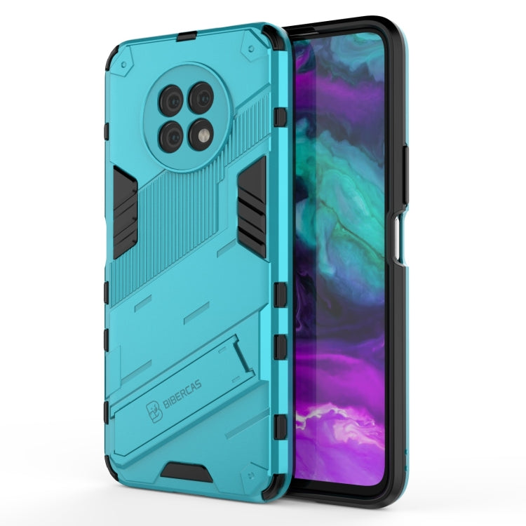 Punk Armor 2 in 1 PC + TPU Shockproof Case with Invisible Holder, For Honor X20, For OPPO Realme GT Explorer Master