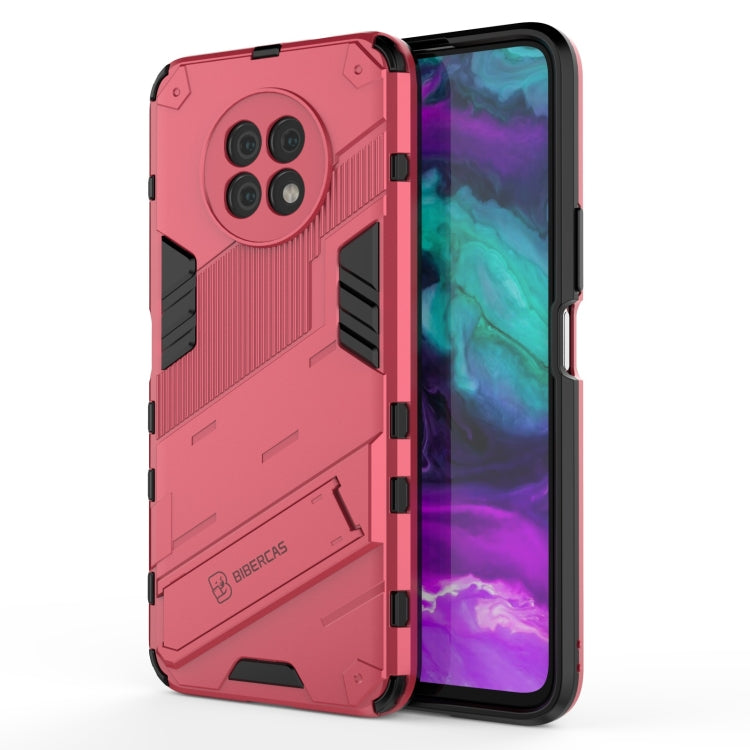 Punk Armor 2 in 1 PC + TPU Shockproof Case with Invisible Holder, For Honor X20, For OPPO Realme GT Explorer Master