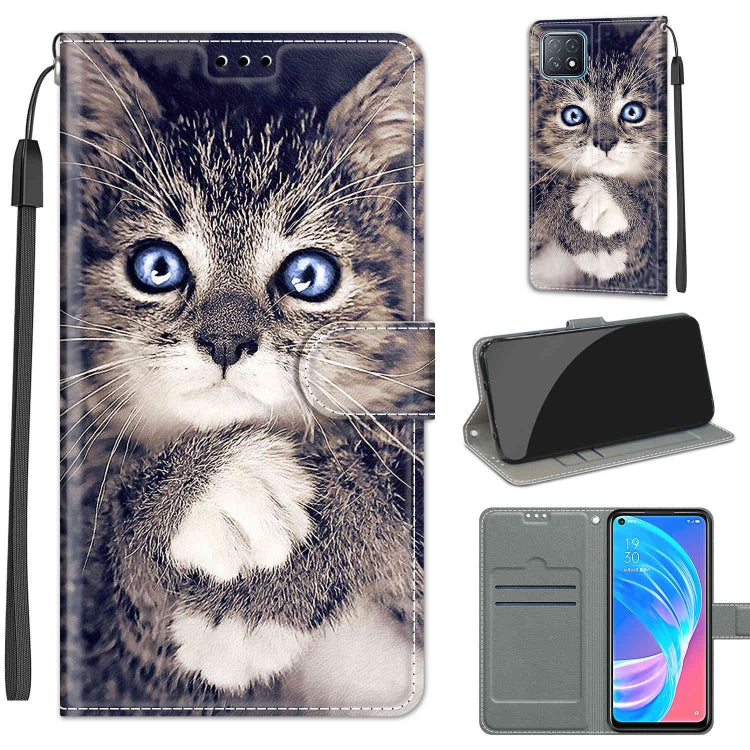 Voltage Colored Drawing Magnetic Clasp Horizontal Flip PU Leather Case with Holder & Card Slots, Series 1