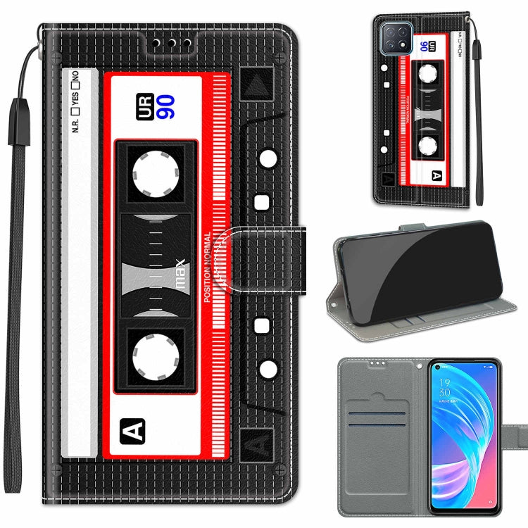 Voltage Colored Drawing Magnetic Clasp Horizontal Flip PU Leather Case with Holder & Card Slots, Series 1