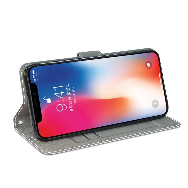 Voltage Colored Drawing Magnetic Clasp Horizontal Flip PU Leather Case with Holder & Card Slots, Series 1