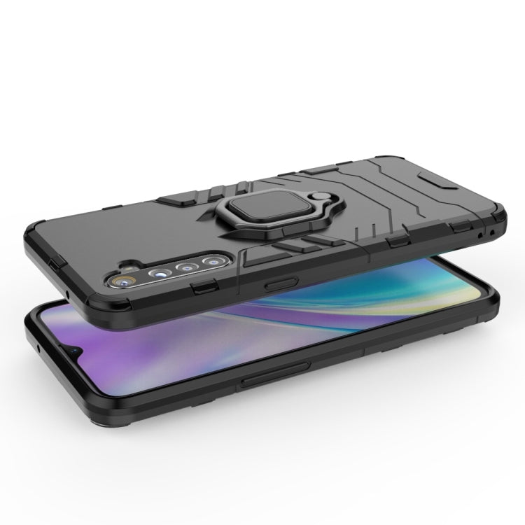 Shockproof PC + TPU Protective Case with Magnetic Ring Holder, For OPPO Realme Honor 20 Lite