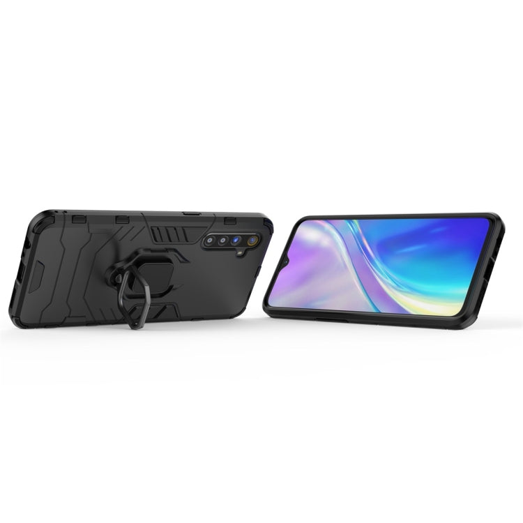 Shockproof PC + TPU Protective Case with Magnetic Ring Holder, For OPPO Realme Honor 20 Lite