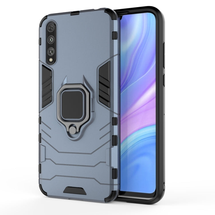 Shockproof PC + TPU Protective Case with Magnetic Ring Holder, For OPPO Realme Honor 20 Lite