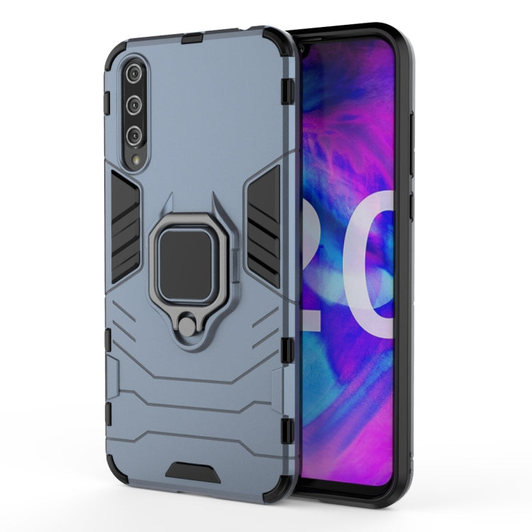 Shockproof PC + TPU Protective Case with Magnetic Ring Holder, For OPPO Realme Honor 20 Lite