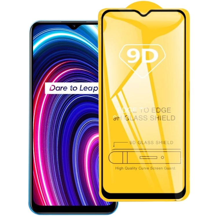 9D Full Glue Full Screen Tempered Glass Film, For Honor X30i (1 PC), For OPPO Realme C25Y / C21Y (1 PC), For Honor Play 5T Pro (1 PC), For Honor
