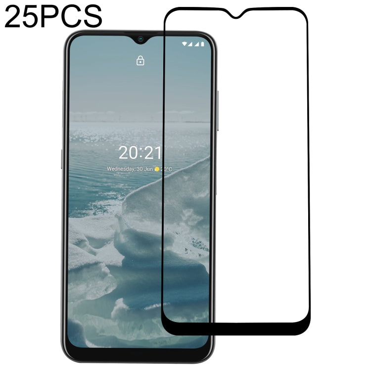 25 PCS Full Glue Cover Screen Protector Tempered Glass Film, For OPPO Realme GT Master Edition (25 PCS), For Nokia G20 (25 PCS), For Nokia G50 (25 PCS), For Motorola Moto E40 (25 PCS), For Nokia G300 (25 PCS), For Honor X30 Max (25 PCS)