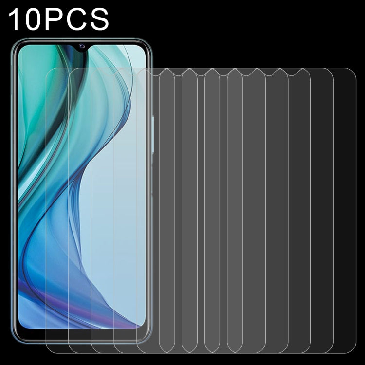 10 PCS 0.26mm 9H 2.5D Tempered Glass Film, For vivo Y51 2020, September (10 PCS), For vivo Y93s (10 PCS), For vivo Y30 China (10 PCS), For vivo Z3 (10 PCS), For vivo T1 (10 PCS)