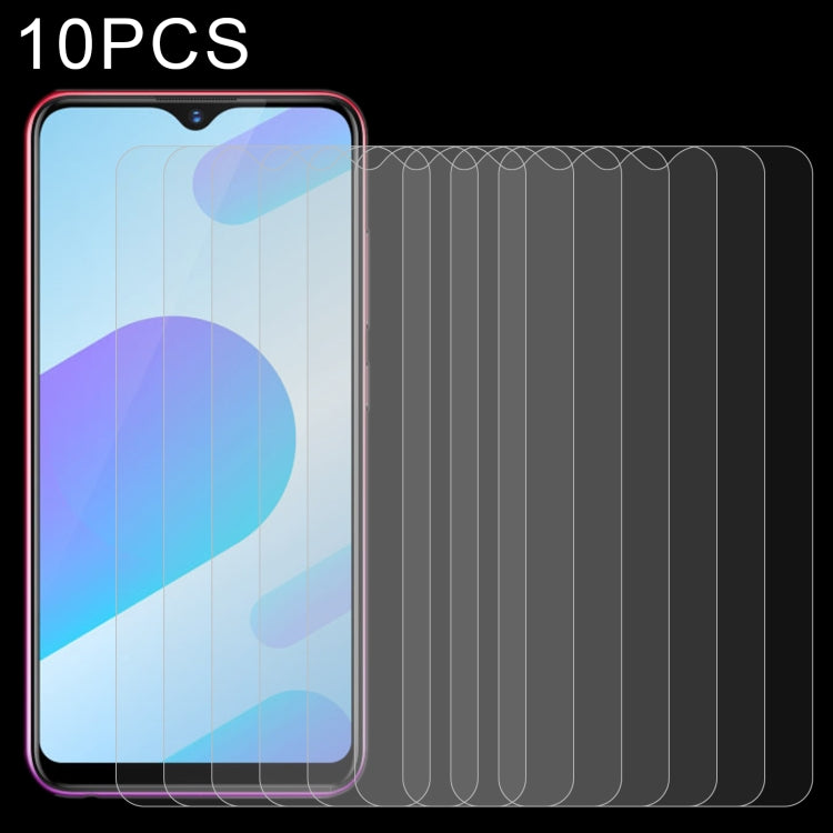 10 PCS 0.26mm 9H 2.5D Tempered Glass Film, For vivo Y51 2020, September (10 PCS), For vivo Y93s (10 PCS), For vivo Y30 China (10 PCS), For vivo Z3 (10 PCS), For vivo T1 (10 PCS)