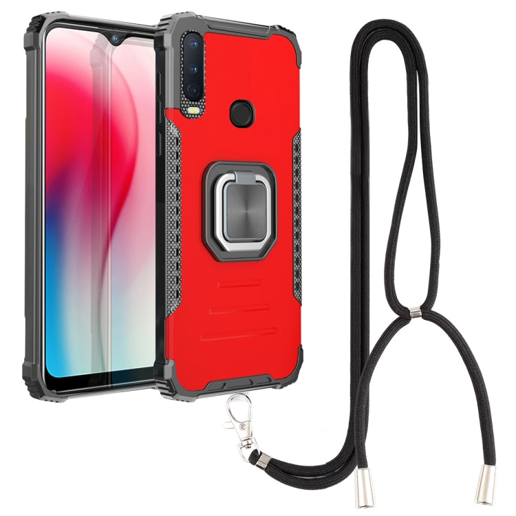 Aluminum Alloy + TPU Phone Case with Lanyard, For vivo V20, For vivo V20 SE, For vivo Y17 / Y12 / Y15 / Y11 2019 / Y5 2020, For vivo Y19