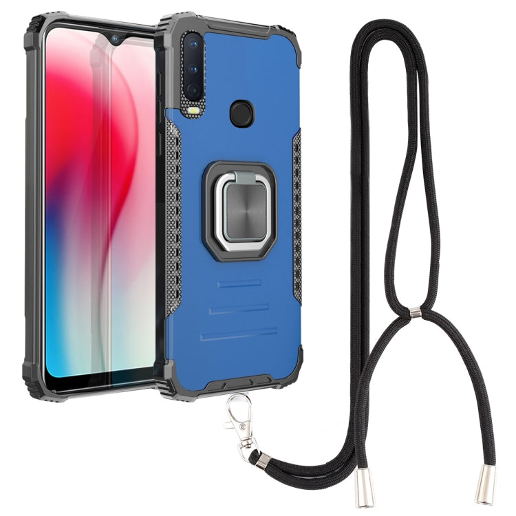 Aluminum Alloy + TPU Phone Case with Lanyard, For vivo V20, For vivo V20 SE, For vivo Y17 / Y12 / Y15 / Y11 2019 / Y5 2020, For vivo Y19