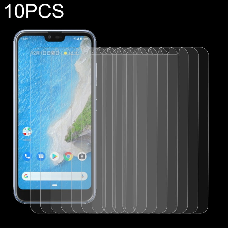 10 PCS 0.26mm 9H 2.5D Tempered Glass Film, For Motorola Edge