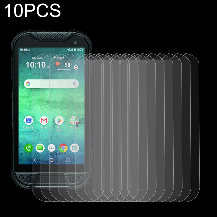 10 PCS 0.26mm 9H 2.5D Tempered Glass Film, For Motorola Edge