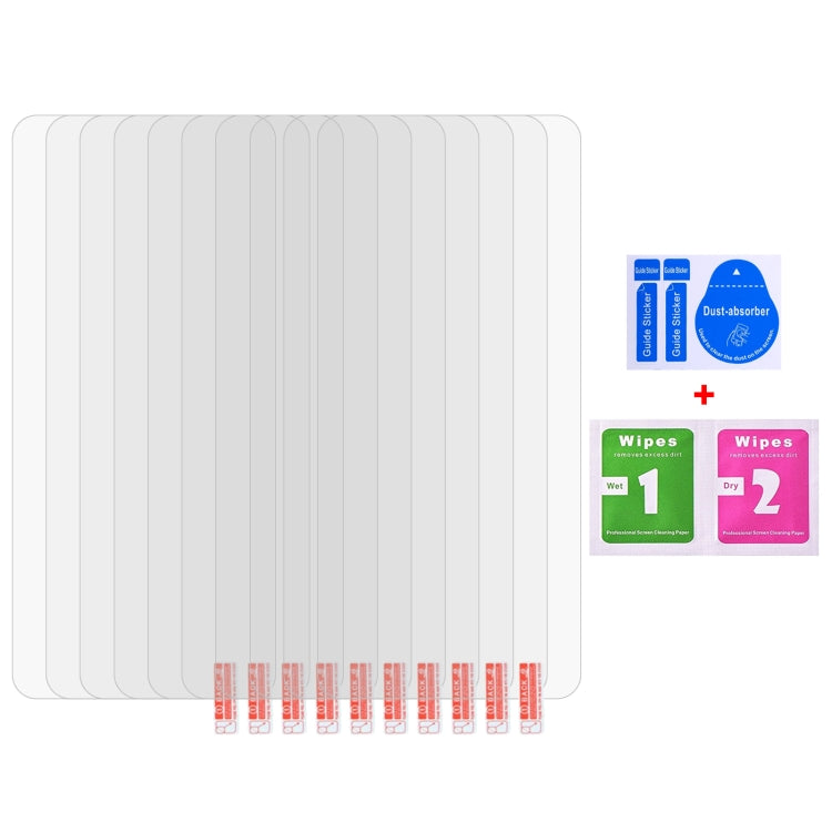 10 PCS 0.26mm 9H 2.5D Tempered Glass Film, For OPPO A76 (10 PCS)