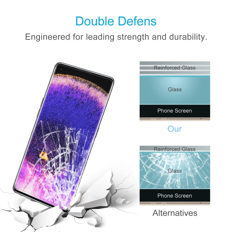 50 PCS 0.26mm 9H 2.5D Tempered Glass Film, For Sharp Aquos V6 (50 PCS), For Sharp Aquos V6 Plus (50 PCS), For OPPO Find X5 (50 PCS), For OPPO Find X5 Lite (50 PCS), For OPPO Find