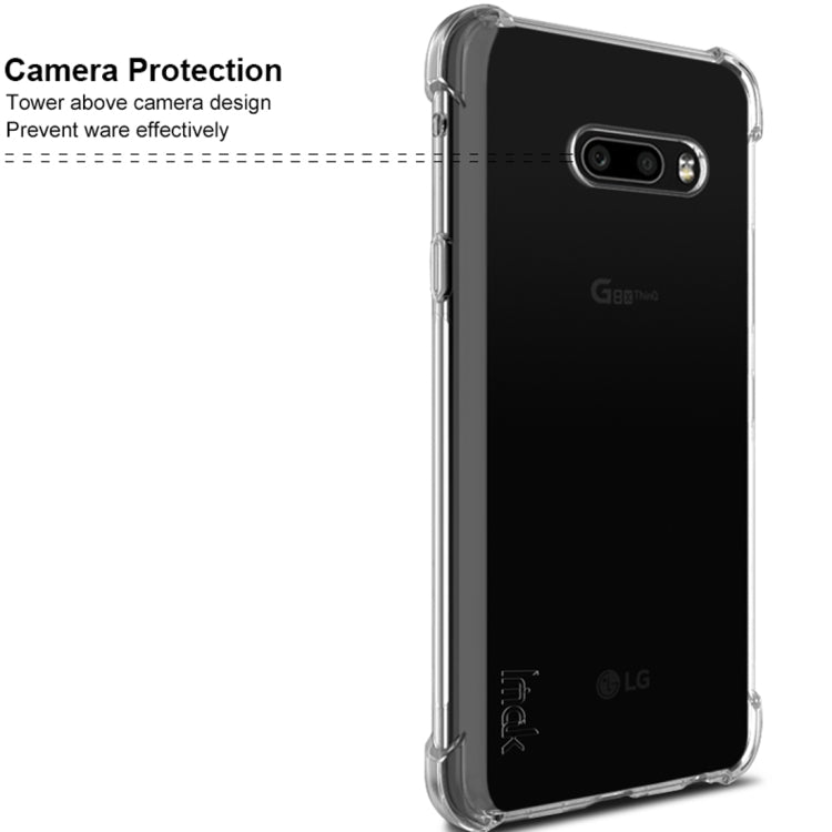 IMAK All-inclusive Shockproof Airbag TPU Case with Screen Protector, For LG G8X ThinQ / V50S ThinQ 5G