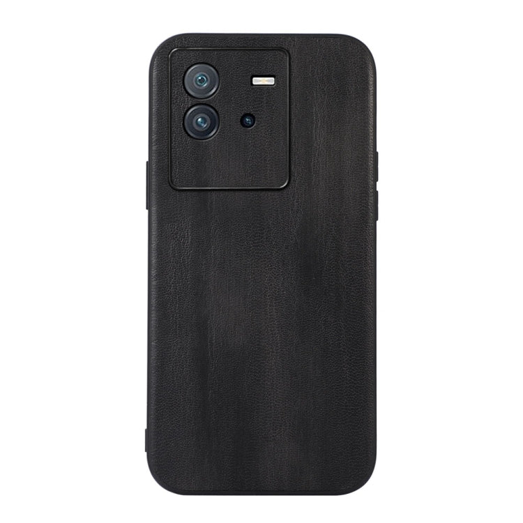 Yellow Cow Texture PU Phone Case, For Xiaomi 12 Lite, For Samsung Galaxy A13 4G, For vivo iQOO Neo6