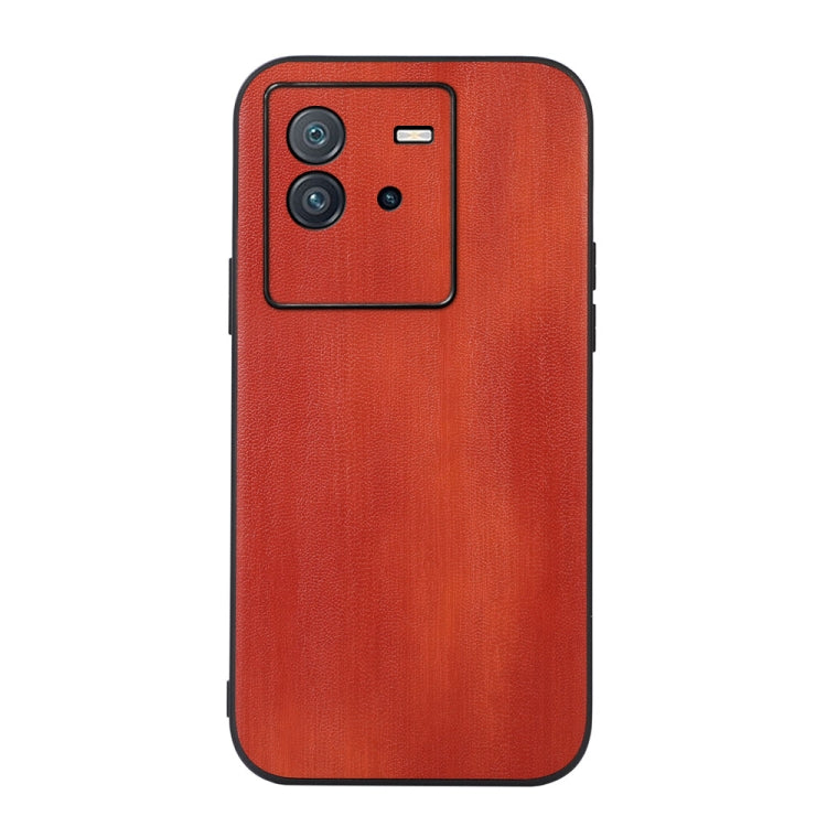 Yellow Cow Texture PU Phone Case, For Xiaomi 12 Lite, For Samsung Galaxy A13 4G, For vivo iQOO Neo6