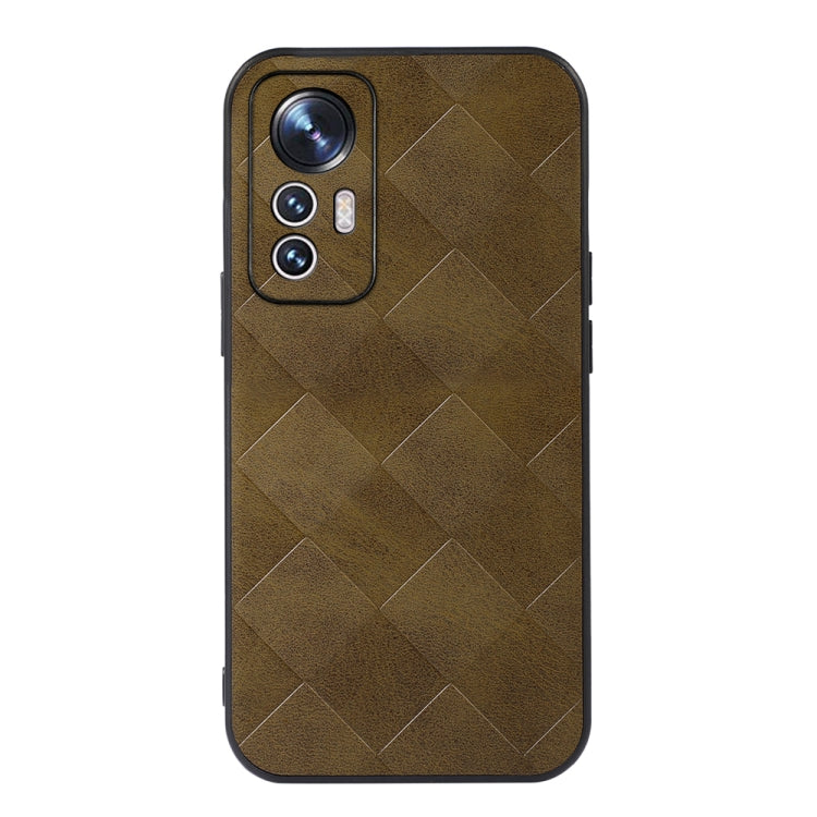 Weave Plaid PU Phone Case, For vivo iQOO Neo6, For Xiaomi 12 Lite, For Samsung Galaxy A13 4G